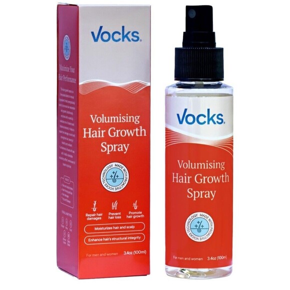 Vocks Volumising Hair Growth Spray NEW in box EXP 07/2025 - Picture 1 of 8